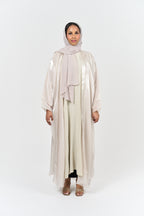 Layali Pearl Abayah - Beige