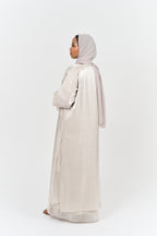 Layali Pearl Abayah - Beige
